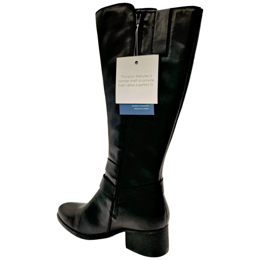 Naturalizer Women's Dale Wide Calf Boots Black - Medium - Picture 3 of 3